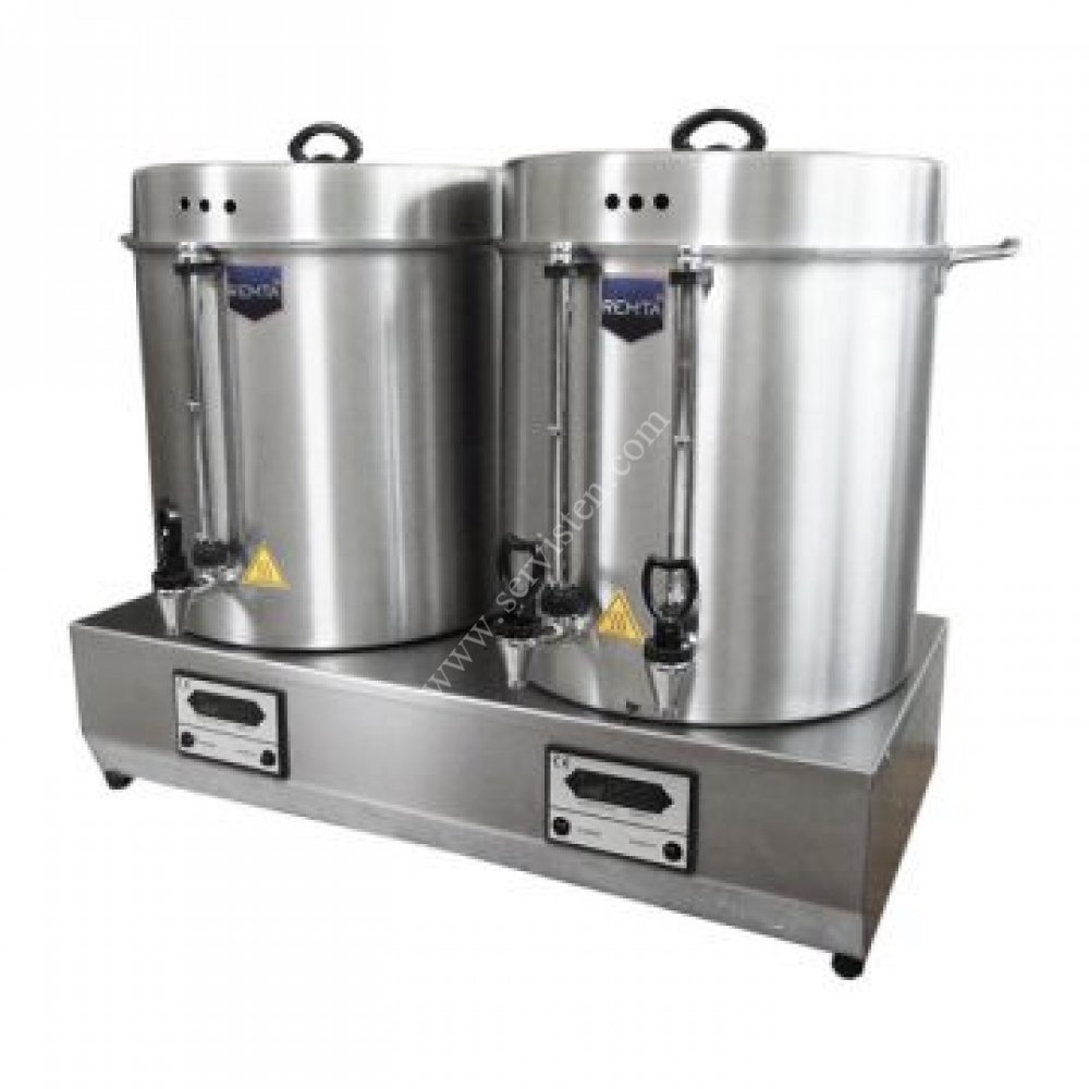 REMTA HD11 Çiftli Çay+Su Otomatı 250 Bardak 21+21 Litre