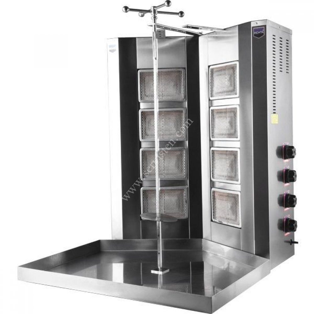 REMTA DS18 V Model 8 Radyanlı Döner Ocağı Lpg-Gaz