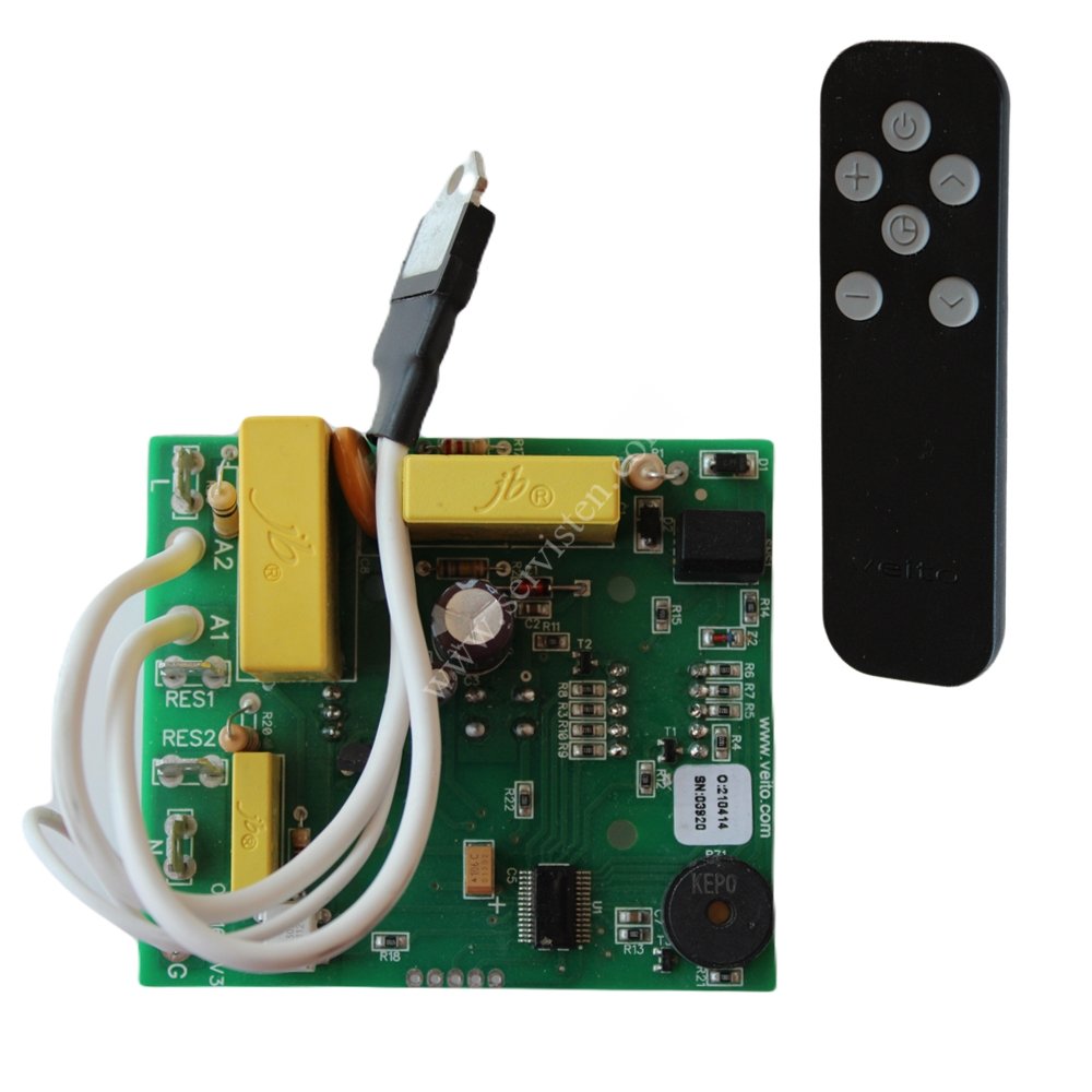 Veito , Cemsan Uzaktan Kumandalı Elektronik Soba Kartı , CH002