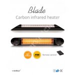 Blade Siyah Karbon 2000 infrared ısıtıcı