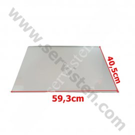 Hotpoint-Ariston Buzdolabı Orta Raf İç Camı - C00300311 59,3cm X 40,5 cm