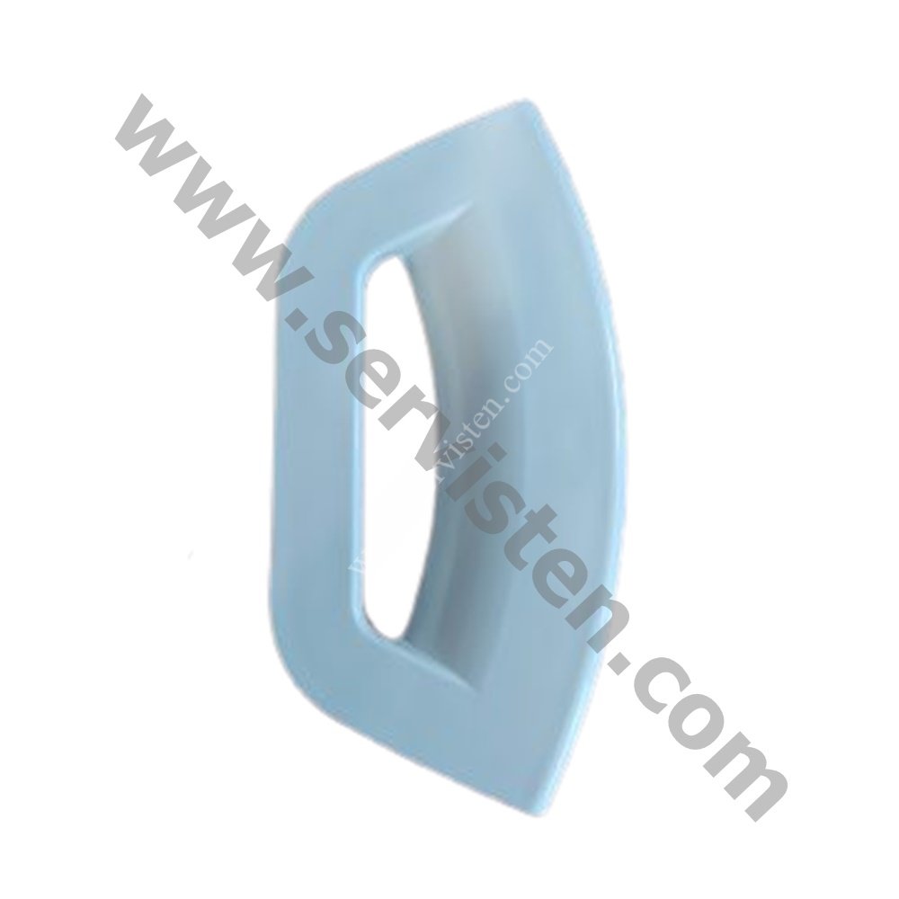 Hotpoint Çamaşır Makinesi Kapı Kolu  Metal / Beyaz C00287391 