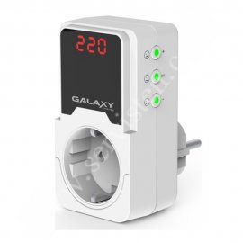 Galaxy Energy , S220 , Dijital Ekranlı Ayarlanabilir Voltaj Koruyucu Priz